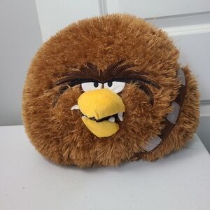 2009-2012 Angry Birds Star Wars Chewbacca Plush Stuffed Animal Toy